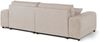 Ecksofa Plüsch 237x144x79 beige PAULINA Bild 3