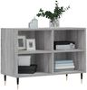 vidaXL TV-Schrank Grau Sonoma 69,5x30x50 cm Holzwerkstoff 826962 Bild 3