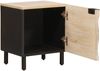 vidaXL Nachttisch 2 pcs Weiß 40 x 33 x 46 cm Massivholz Mango 4017861 Bild 4