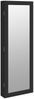 vidaXL Spiegel-Schmuckschrank mit LED-Beleuchtung Wandmontage Schwarz 353236 Bild 2