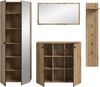 Garderobenkombination (B/H/T: 237x192x37 cm) in Evoke Oak Nachbildung Bild 3