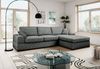 Ecksofa (B/H/T: 308x90x186 cm) in Grau Bild 3