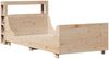 vidaXL Massivholzbett ohne Matratze 90x200 Kiefernholz 3306468 Bild 3