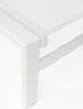 Gartenliege Persiko verstellbar - Textilene Off-White & Aluminium Off-White Bild 3