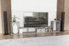 Shefa Raumteiler Regal Tetris - Modernes Wohnzimmerregal in Beton Grau Bild 2