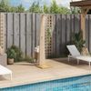 vidaXL Gartendusche Beige 55x60x224 cm Poly Rattan und Akazienholz 368211 Bild 3