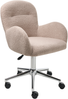 Schreibtischstuhl PRIDDY Bouclé Beige Bild 4