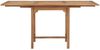vidaXL Gartentisch Ausziehbar (110-160)x80x75 cm Massivholz Teak 47420 Bild 5