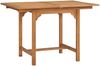 vidaXL Gartentisch Ausziehbar (110-160)x80x75 cm Massivholz Teak 47420 Bild 3