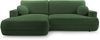 AX LIVING Ecksofa mit Schlaffunktion Grün Peoni 267 cm breit elegant L Bild 2