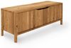 TV-Board Swig aus Wildeiche massiv geölt 111x50 cm mit 2 Türen Bild 1