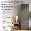 Home Collective Kleiderschrank Garderobenschrank Mehrzweckschrank Schrank platzsparend & vielseitig (50x40x180,5 cm (BxTxH), ideal für Schlafzimmer Flur & Arbeitszimmer) mit 2 Türig 3 Einlegeböden & 3 Schubladen in anthrazit Bild 2