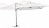 Ampelschirm Zargoza - Aluminium & Polyester-Stoff, Grau, 3x4 m Bild 4