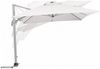 Ampelschirm Zargoza - Aluminium & Polyester-Stoff, Grau, 3x4 m Bild 5