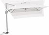 Ampelschirm Zargoza - Aluminium & Polyester-Stoff, Grau, 3x4 m Bild 3