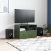 vidaXL TV-Schrank Olivgrün 67x39x44 cm Stahl 841747 Bild 3