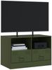 vidaXL TV-Schrank Olivgrün 67x39x44 cm Stahl 841747 Bild 4