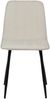 4er Set Stühle LENZ Stoff - 88x45x53cm, creme, Metall Gestell Stühle Esszimmerstühle Stuhl Esszimmer Esstisch Stühle Küchenstuhl Bild 3