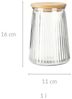 Vorratsdosen mit Rillen 1000ML KITCHEN MARKET Bild 1