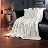 Wohndecke Luxus Winterfell XXL, Delindo Lifestyle, XXL Kuscheldecke fürs Sofa, Webpelzdecke Bild 5