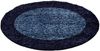 Runder Shaggy Teppich LIFE NAVY 200 X 200cm Bild 2
