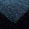Runder Shaggy Teppich LIFE NAVY 200 X 200cm Bild 5