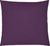 biberna Feinjersey-Kopfkissenbezug 0077144, dunkel violett, 2x 80x80 cm Bild 2