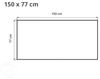 GFP HALFSIZE Aluminium Hochbeet - Platzsparendes & Stabiles Gartenbeet in Aluminium eloxiert - 150 x 77 x 39 cm - Ideales halbhohes Modell für Familien-Gartenspaß Bild 5
