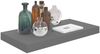vidaXL Schweberegal Hochglanz-Grau 50x23x3,8 cm MDF 323787 Bild 3