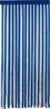 Maximex Türvorhang Insektenschutz (1 St), Klettband, blickdicht, Polyester, Blau-Weiß, zuschneidbar Bild 4