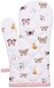 Clayre & Eef Topfhandschuhe Butterfly Paradise, (Set, 2-tlg, 2-teilig), Ofenhandschuhe wattiert Größe: ca. 18x30cm Bild 2