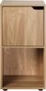Casâme Nachttisch mit 2 Fächern im Holzdekor mit 1 Tür - Holz Bild 5