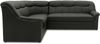 DOMO. collection Ecksofa Berlin FK, Sofa in L-Form mit Schlaffunktion und Federkernpolsterung, Eck-Couch, Polsterecke, Polstergarnitur 250 x 205 x 89 cm (BxTxH), schwarz Bild 2