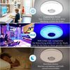 LETGOSPT Deckenleuchte LED Deckenlampe, mit Bluetooth Lautsprecher, RGB, Fernbedienung, APP, LED fest integriert, RGB, Tageslichtweiß, LED Deckenleuchte,Ø 30cm,für Badezimmer Schlafzimmer Wohnzimmer Bild 4