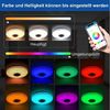 LETGOSPT Deckenleuchte LED Deckenlampe, mit Bluetooth Lautsprecher, RGB, Fernbedienung, APP, LED fest integriert, RGB, Tageslichtweiß, LED Deckenleuchte,Ø 30cm,für Badezimmer Schlafzimmer Wohnzimmer Bild 3