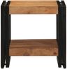 vidaXL Couchtisch Braun 40 x 40 x 38 cm Massivholz Akazie 4102725 Bild 4