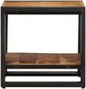 vidaXL Couchtisch Braun 40 x 40 x 38 cm Massivholz Akazie 4102725 Bild 5