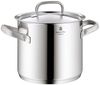 WMF Suppentopf Gourmet Plus, Cromargan® Edelstahl rostfrei 18/10 (1-tlg, 1x Gemüsetopf mit Deckel 24 cm (Volumen 8,8l, Höhe 22 cm), - optimal für Herdplatten mit Ø 22 cm Bild 2