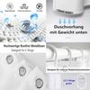 M&W DAS DESIGN Duschvorhang 180x200 Shower curtains Anti schimmel Waschbar Meer Strand und Bücher Bild 4