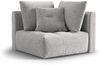 Micadoni Symmetrisches Eckmodul Bloom Strukturierter Stoff City Silber Bild 2