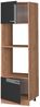 Vicco Küchenschrank Küchenzeile R-Line, Anthrazit Hochglanz, Mikrowellenschrank 60 cm Bild 4