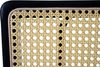 6er-Set Esszimmerstuhl HWC-K88, Lehnstuhl Stuhl, Holz Poly-Rattan Metall Bouclé ~ Stoff/Textil weiß Bild 5