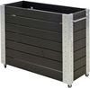Plus Blumenkasten Cubic 120x50x95 cm m/Räder Druckimprägniert RAL 9005 Schwarz Bild 4