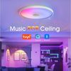 Ophy Deckenleuchte LED Deckenleuchte mit RGB, Bluetooth-Lautsprecher & Fernbedienung, dimmbar, 3 Farbtemperaturen, App-Steuerung, für Schlafzimmer, Wohnzimmer, Kinderzimmer & Party Bild 2