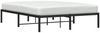 vidaXL Bettgestell Metall Schwarz 135x190 cm 373654 Bild 3