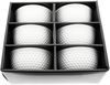Almina 6 Teiliges Schalen-Set Weiß aus Porzellan mit Muster für Müsli 450 ml Motiv 6 Bild 4