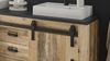 Waschbeckenunterschrank SHERWOOD 47 Old Style anthrazit Bild 5
