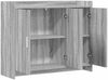 vidaXL Sideboard Grau Sonoma 98,5 x 33 x 80 cm Holzwerkstoff 8011128 Bild 3