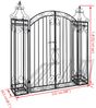 vidaXL Zierendes Gartentor Schmiedeeisen 122×20,5×134 cm 40905 Bild 5