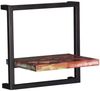 Wandregal Riverboat 35 x 25 x 35 cm Altholz und Metall Bild 4